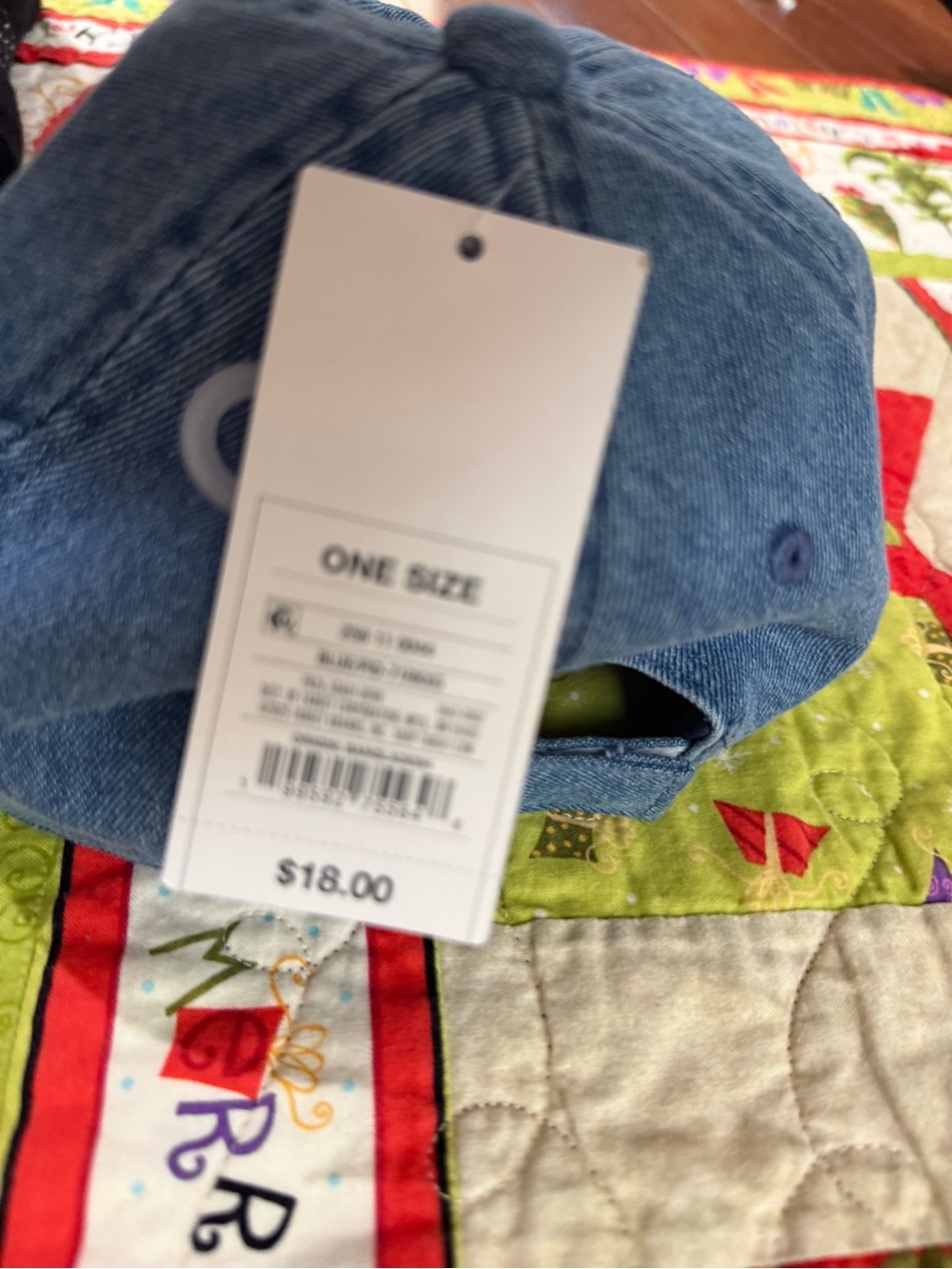 Denim Baseball Hat- Cap Parke x Target Denim men’s women’s Unisex - Picture 7 of 7